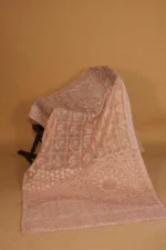 Silk Organza Designer Saree with Bakhiya Border