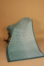 Blue Kota Chikankari Saree with Blouse Piece