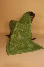 Silk Organza Saree with All Over Tapechi Embroidery - Image 2