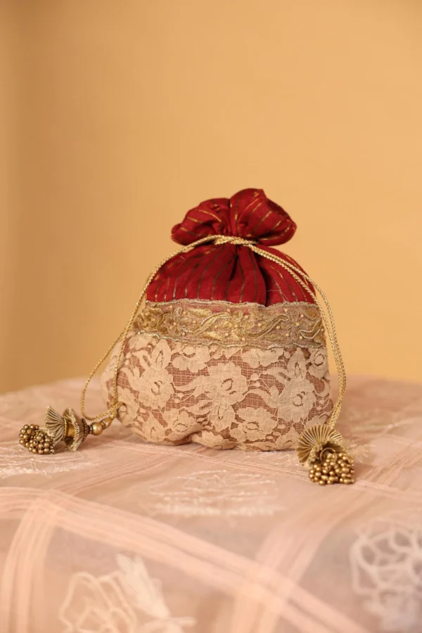 Beaded Festive Potli Bag for Ethnic Wear - Image 2