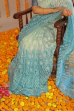 Alankrit Light Blue Shade Saree - Image 2