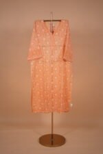 Orange Kota Ghaspatti Suit Set 4pcs - Image 4