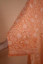 Orange Kota Ghaspatti Suit Set 4pcs - Image 5