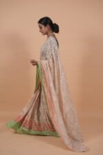 Multicolored kota saree with tapechi embroidery - Image 3