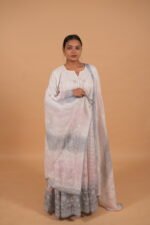 Kota multicolored Festive Anarkali with Tapechi & Zardozi - Image 2