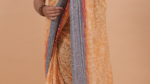 Multicolored Kota Saree with tapechi embroidery - Image 3