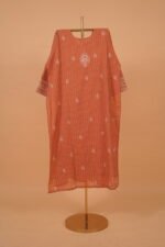 Brick Red Embroidered Salwar Set - Image 4
