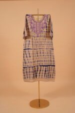 Multicolor lehriya print embroidered salwar suiit set - Image 2