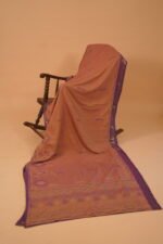 Alankrit Cotton saree with handmade embroidery attached blouse - Image 2