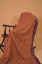 Alankrit Cotton saree with handmade embroidery attached blouse - Image 3