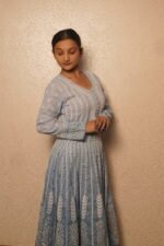 Blue Anarkali | Elegant Ethnic Wear - Image 2