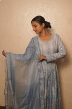 Blue Anarkali | Elegant Ethnic Wear - Image 6