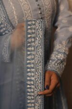 Blue Anarkali | Elegant Ethnic Wear - Image 7