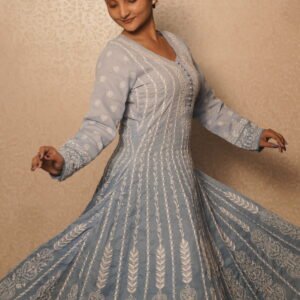 Blue Anarkali | Elegant Ethnic Wear