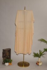 Vibrant Peach Ombre Antique Mukesh Kaftan - Image 5