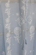 Ethereal Powder Blue Ombre Gaspatti Kaftan - Image 3