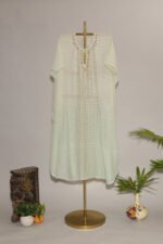 Majestic Green Ombre Gaspatti Beaded Kaftan