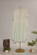 Majestic Green Ombre Gaspatti Beaded Kaftan - Image 5