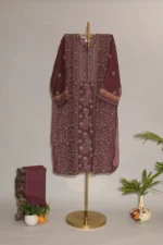 Dark Mendhi Green Pure Mul Cotton Semi-Stitched Suit with Maheshwari Jali Lace