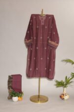Dark Mendhi Green Pure Mul Cotton Semi-Stitched Suit with Maheshwari Jali Lace