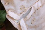 Pastel Peach Pure Cotton Co-Ord Set with All-Over Antique Mukesh Work - Image 3