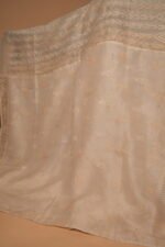 Luxury Beige Silk Organza Saree with All-Over Zardozi, Sequins & Bead Embroidery | Premium Bridal Saree - Image 4