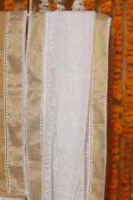 Ivory Jaali Grace Onam Kota Saree - Image 5