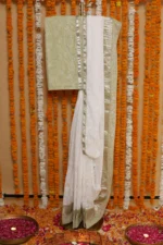 Emerald Harmony Onam kota Saree