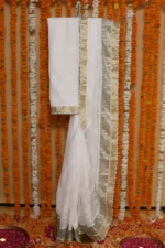 Ivory Heritage Onam Kota Tapechi Saree - Image 7