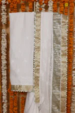 Ivory Heritage Onam Kota Tapechi Saree - Image 5
