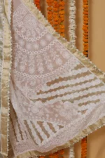 Ivory Heritage Onam Kota Tapechi Saree - Image 8