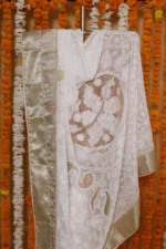 Golden Zari Heritage Onam Kota Saree - Image 3