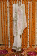 Rose Bloom Onam Kota Tapechi Saree