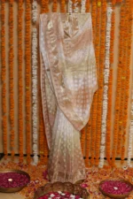 Harmony Onam Organza Tapechi Saree
