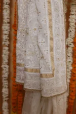 Pearl Zardozi Heritage Onam Kota Saree - Image 6