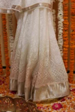 Azure Harmony Onam Kota Tapechi Saree - Image 3