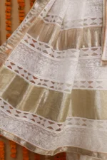Azure Harmony Onam Kota Tapechi Saree - Image 7