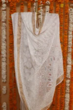 Rosé Mosaic Onam Kota Tapechi Saree - Image 3