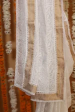 Rosé Mosaic Onam Kota Tapechi Saree - Image 7