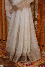 Blush Cutwork Heritage Onam Kota Saree - Image 4
