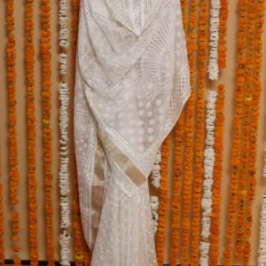 Paisley Royale Onam Organza Saree