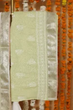 Emerald Bloom Onam Kota Tapechi Saree - Image 5