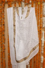 Golden Grace Onam Kota Tapechi Saree - Image 3