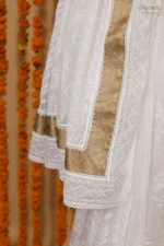 Golden Grace Onam Kota Tapechi Saree - Image 6