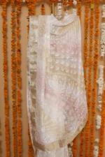 Peach Mist Onam Kota Tapechi Saree - Image 3