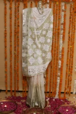 Sage Tissue Onam Kota Tapechi Saree
