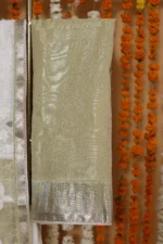Sage Tissue Onam Kota Tapechi Saree - Image 5