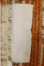 Cream Zari Heritage Onam Kota Tapechi Saree - Image 6