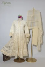Ivory Grace Anarkali Set