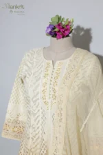 Ivory Grace Anarkali Set - Image 8